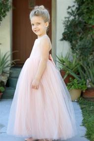 img 1 attached to 👗 Stylish Ekidsbridal Crossed Toddler Dresses for Pageants - Girls' Clothing Collection