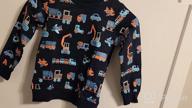 img 1 attached to 🦖 Azalquat Crewneck Dinosaur Long Sleeve Sweatshirt - Boys' Clothing and Fashion Hoodies & Sweatshirts review by Junior Rojas