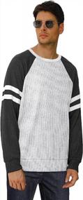img 1 attached to Sleeve Shirts Lightweight Pullover Sweatshirts