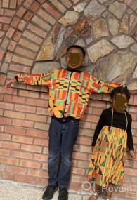 img 7 attached to African Dashiki Jacket - 🧥 Boys' Clothing for Jackets & Coats