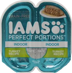 img 2 attached to 🐱 Iams Perfect Portions Grain Free Pate and Cuts in Gravy Indoor Cat Food 4 Flavors 8 Can Sampler Pack, Includes 2 Cans Each of Tuna, Chicken, Salmon, and Turkey - 2.6 Ounces (8 Cans Total), with Bonus Catnip Toy Bundle