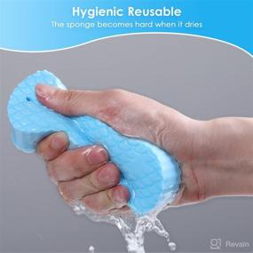 img 1 attached to Exfoliating Sponge Loofah Shower Remover