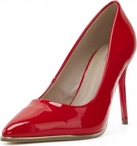 img 4 attached to Make A Statement With REDTOP Women'S High Heel Dress Pumps - Pointed Toe Fashion For Party Perfect Attire