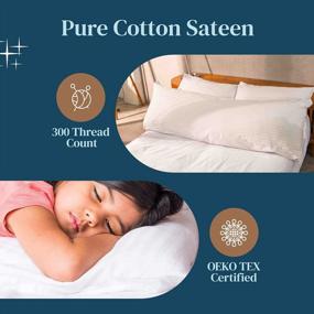 img 2 attached to Stay Dry And Comfortable With FeelAtHome'S 100% Cotton Waterproof Pillow Covers - Pack Of 10 Standard Size Pillowcases With Noiseless Zipper And Breathable Fabric