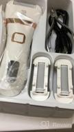 img 1 attached to Rechargeable Electronic Foot File With 3 Coarse Roller Heads, Professional Waterproof Callus Remover For Hard Cracked Heels And Dead Skin, Pedicure Kit For Home Use review by Steve Lawrence