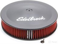 edelbrock 1225 pro flo air cleaner logo