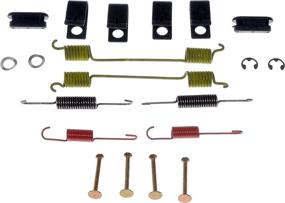 img 1 attached to Dorman HW7288 Rear Drum Brake Hardware Kit - Compatible with Chrysler, Dodge, and Plymouth Models