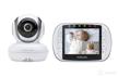 wireless video baby monitor motorola mbp36s with color lcd screen, remote camera pan, tilt, and zoom - 3.5-inch display logo