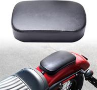 🏍️ goldfire motorcycle rear passenger cushion pillion pad with suction cups, compatible with h-d dyna, sportster, softail, touring, xl 883 and 1200 (8 cup) логотип