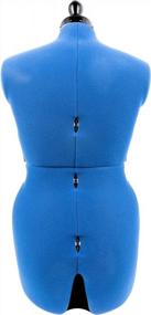 img 1 attached to Dritz My Double Deluxe Blue Medium Dress Form - Perfect Fit For Your Clothing Designs