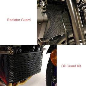 img 3 attached to FZ-10 Motorcycle Radiator and Oil Guard Kit for Improved Performance (2016-2020 FZ-10)