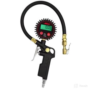 img 3 attached to 🔧 Milton 507KIT Digital Tire Inflator with Pressure Gauge, 14” Rubber Air Hose – 250 PSI, Brass Lock-on Clip Air Chuck and Compressor Accessories for Improved SEO