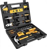 complete household tool kit: 65-piece dekopro set with storage case логотип
