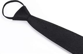 img 1 attached to 👔 Unique Zipper Necktie Design for an Impressive Look