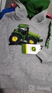 img 1 attached to 👶 John Deere Toddler Fleece Pullover Boys' Clothing – Stylish Hoodies & Sweatshirts for Fashionable Kids review by Zach Clements