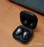 img 3 attached to Samsung Galaxy Buds Live TWS Earbuds with Active Noise Cancellation, Bluetooth 5.0, 12mm Drivers, Compatible with iOS & Android - SM-R180 (Buds Only, Mystic Blue Limited Edition) review by Anastazja Matejczyk