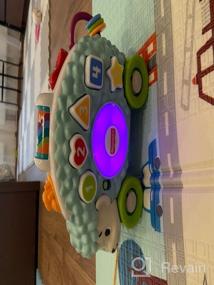 img 5 attached to Фишер-Прайс GHR16 Linkimals Happy Shapes Hedgehog: Интерактивная игрушка для малышей с огнями и звуками - Полный обзор