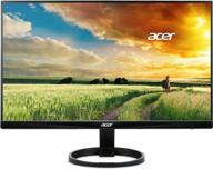 acer frameless office monitor r240hy bidx, 1920x1080p, 60hz, blue light filter, tilt adjustment, hdmi logo