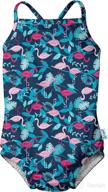 play one piece swimsuit reusable flamingos apparel & accessories baby boys ~ clothing logo