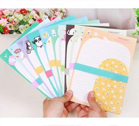 img 3 attached to 30 Cute Kawaii Design Writing Stationery Set - SCStyle Envelopes & Paper 9.25X6.3 Inches + 3.54X3.34 Inches
