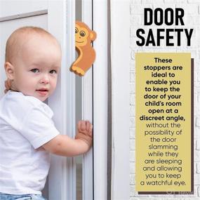 img 1 attached to 👶 (Merchant Mansions) Baby Safety Edge Protector - Heavy Duty Rubber Foam, Furniture Guard for Baby Proofing (19ft Edge + 8 Corners) - Including Bonus Safety Strap Locks and Finger Jam Door Stoppers