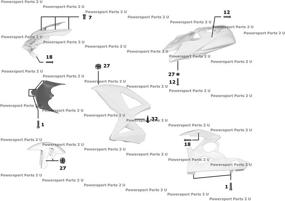 img 2 attached to 🏍️ Premium Fairing Bolt Kit for Honda VFR800 Interceptor (2002-2009) – Ultimate Body Screws, Fasteners, and Hardware Bundle