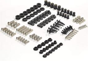 img 4 attached to 🏍️ Premium Fairing Bolt Kit for Honda VFR800 Interceptor (2002-2009) – Ultimate Body Screws, Fasteners, and Hardware Bundle