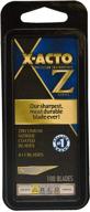 x-acto z replacement blade (100 count) - superior gold blades for precision cutting logo