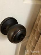 img 1 attached to 5-Pack Probrico Oil Rubbed Bronze Privacy Door Knobs With Keyless Handle Lockset For Bedrooms And Bathrooms review by Tay Fair
