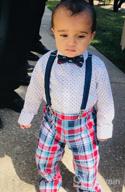 img 1 attached to 🦞 IZOD Creeper Suspender Lobster Bubble: A Stylish Addition to Boys' Accessories with Suspenders review by Terrence Tucker
