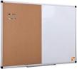 📋 48 x 36 magnetic dry erase board & cork board combo - xboard, whiteboard with aluminum frame logo