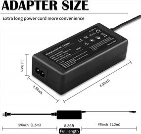 img 2 attached to 45W 19.5V 2.31A Ac Adapter Laptop Charger For HP Pavilion X360 Charger 15-F272Wm 15-F387Wm 15-F233Wm 15-F222Wm 15-F211Wm 15-F337Wm 17-G121Wm 17-G119Dx Laptop Notebook Power Supply Cord Plug