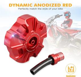 img 1 attached to 🔥 Enhance Performance with the NICECNC Red Fuel Cap for Beta 250 Xtraniner, 300Xtrainer, 350RR, 390/430/480RR, 400/498RR, 125RR, 200RR, 250RR, and 300RR: Perfect Fitment!