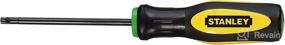 img 1 attached to 🔧 Stanley 60-013 Standard Fluted Torx Tip Screwdriver, T25: Efficient Tool for Versatile Torx Screws