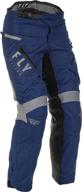 fly racing 2022 patrol over-boot pants (navy logo