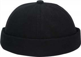 img 4 attached to Stay Stylish And Sun-Safe With Umeepar'S Unisex Cotton Docker Hat Cap - Perfect For Men And Women This Summer!