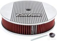 edelbrock 4266 air cleaner logo