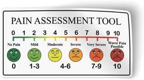 img 1 attached to Assessment Scale Reference Vinyl Sticker