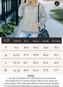 img 3 attached to AMKOYAM Jackets Quilted Lightweight Outwear Women's Clothing in Coats, Jackets & Vests