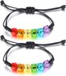 handmade rainbow pride bracelets in various styles for men and women - perfect accessory for lgbt pride parades and festivals logo