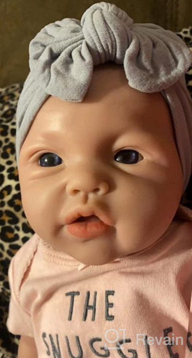 img 1 attached to Realistic Reborn Baby Doll - 19 Inch Full Silicone Girl Doll, Not Vinyl Material, Lifelike And Real Baby Doll By Vollence review by Patrick Johnson