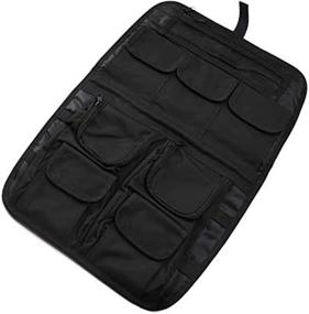 img 1 attached to Optimize Your Harley Davidson Touring Experience with HTTMT LA01- Saddlebag Lid Organizer Set (93-13)