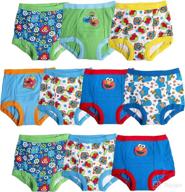 🚽 sesame street unisex baby potty training pants multipack – convenient & adorable toddler underwear logo