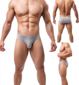 img 1 attached to Experience Ultimate Comfort With Yuyangdpb Men'S Supersoft Modal Briefs - Low Rise Lightweight Underwear
