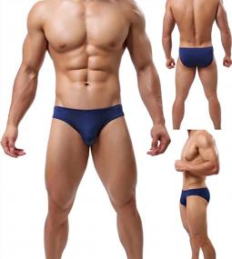 img 2 attached to Experience Ultimate Comfort With Yuyangdpb Men'S Supersoft Modal Briefs - Low Rise Lightweight Underwear