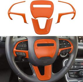 img 4 attached to GZSH Steering Wheel Cover Trim For 2014-2019 Dodge Durango Interior Accessories