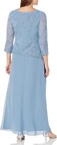 img 1 attached to Kara Womens Petite Sleeve Beaded Women's Clothing via Dresses