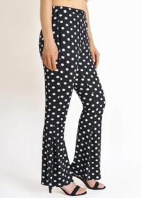 img 3 attached to Weintee Women'S High Waisted Bell Bottoms Flare Pants With Pockets
