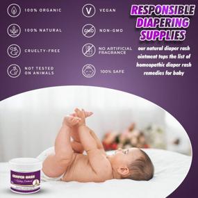 img 2 attached to Organic Diaper Rash Healing Ointment By Natrulo - All Natural Butt Balm For Quick Itch Relief - Hypoallergenic And Vegan Formula For Newborns, Kids, And Adults - Soothe And Protect Your Baby'S Skin