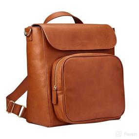 img 4 attached to 🔍 Optimized for SEO: JJ Cole Brookmont Cognac Diaper Bag